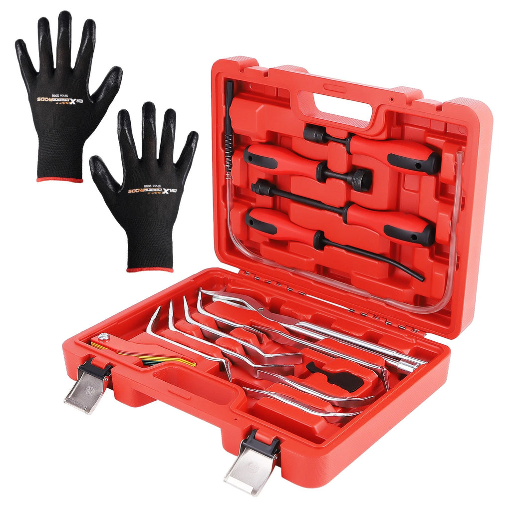 15 Drum Brake Tool Kit Drum Brake Adjustment Tool Brake Spring Compressors kit