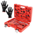 15 Drum Brake Tool Kit Drum Brake Adjustment Tool Brake Spring Compressors kit
