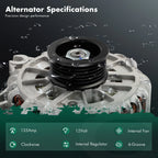 Alternator for Ford Crown Victoria (2004–2008) 8315 AFD0141