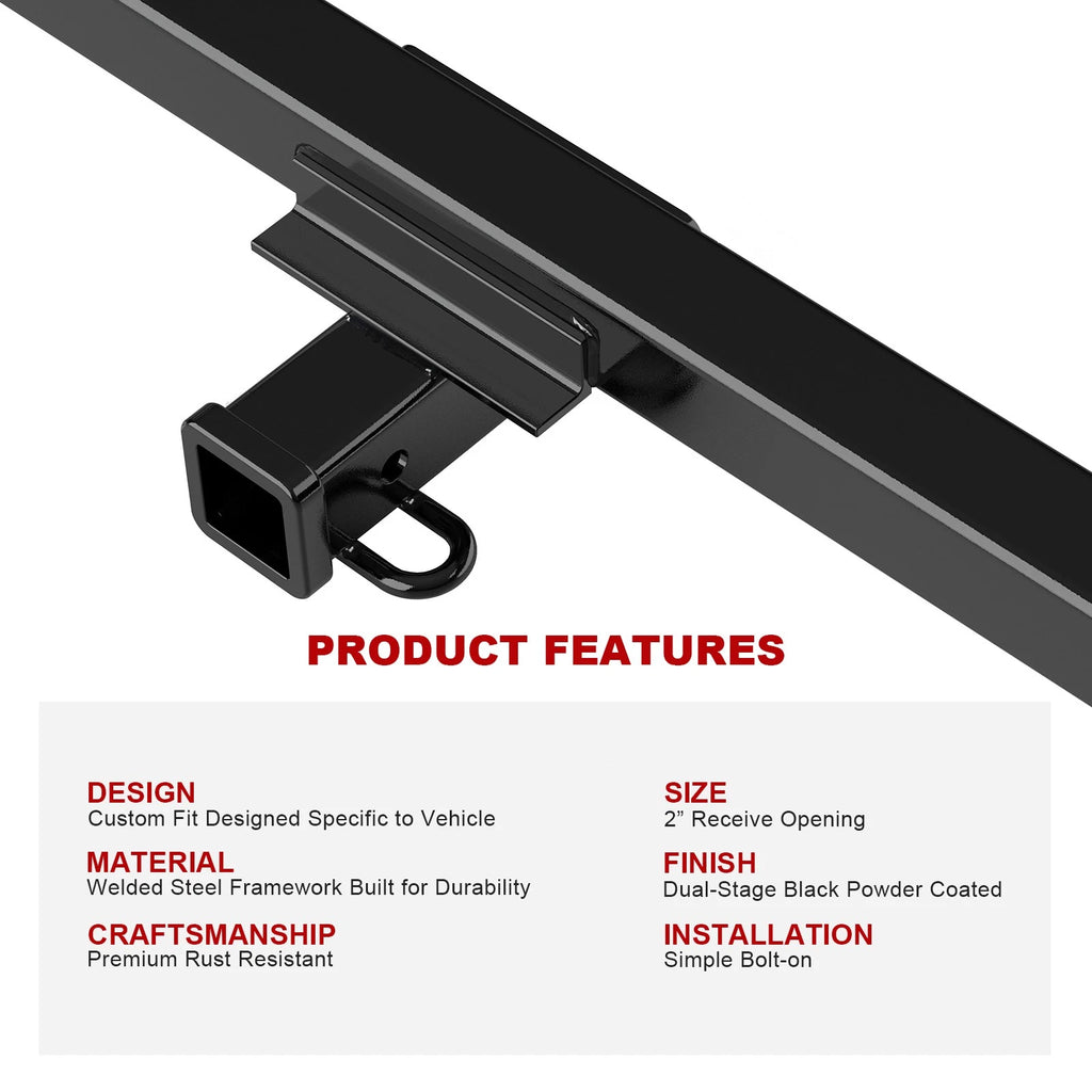 Trailer Hitch Receiver for Toyota Tacoma (2005-2015)