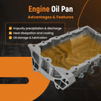 Engine Oil Sump Pan for Mini Cooper S (2005-2008)