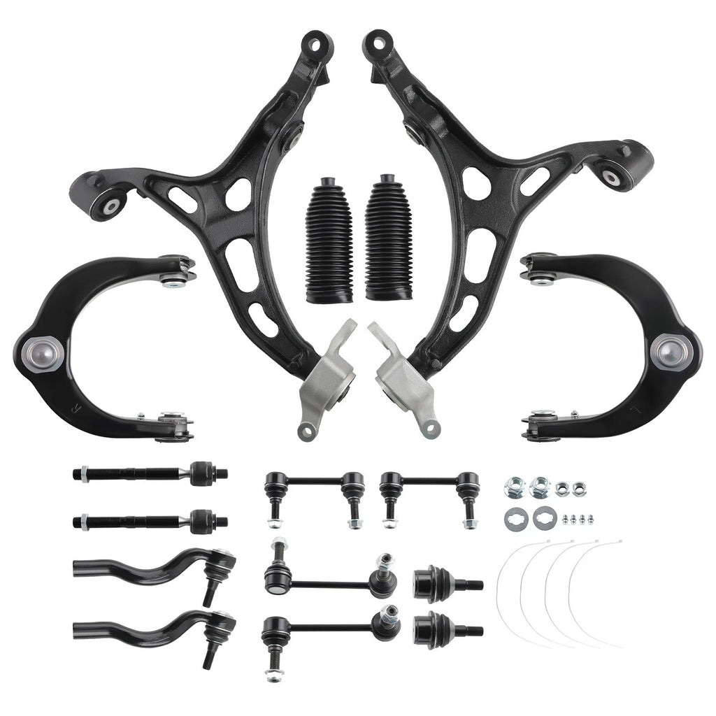 16pc Front Upper Lower Control Arms for Jeep Grand Cherokee Dodge Durango (2011–2015)