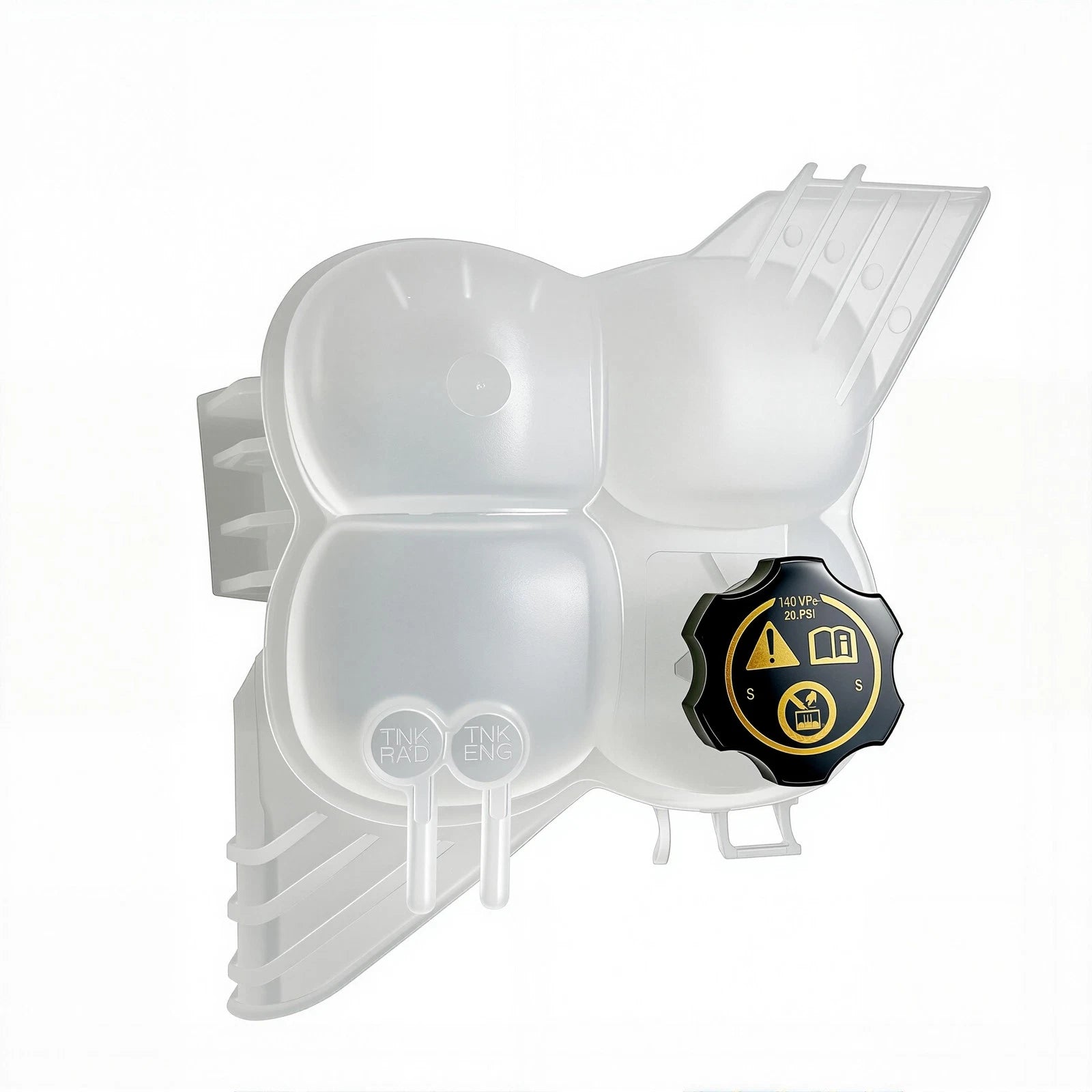 Replacement Engine Coolant Reservoir for GMC Canyon, Chevy Colorado (2015–2021)