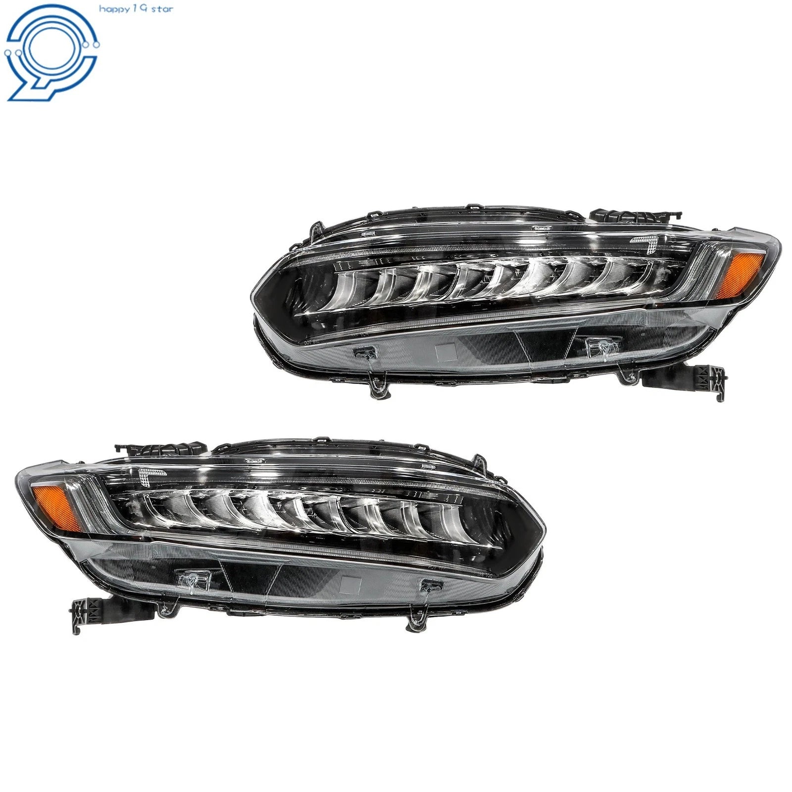 Full LED Headlamp for Honda Accord Sport (2021–2022) Headlight Assy Pair