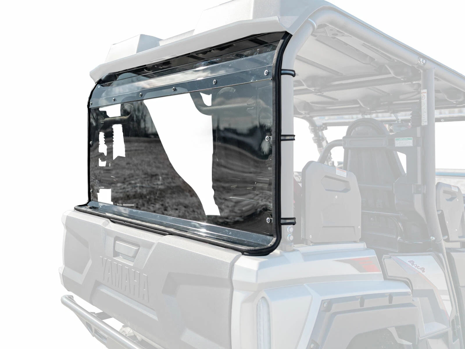 Heavy Duty Rear Windshield for Yamaha Wolverine X4 (2018–2023)