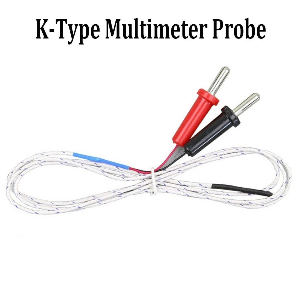 Temperature Thermocouple Probe for Multimeter (WRN-01A)