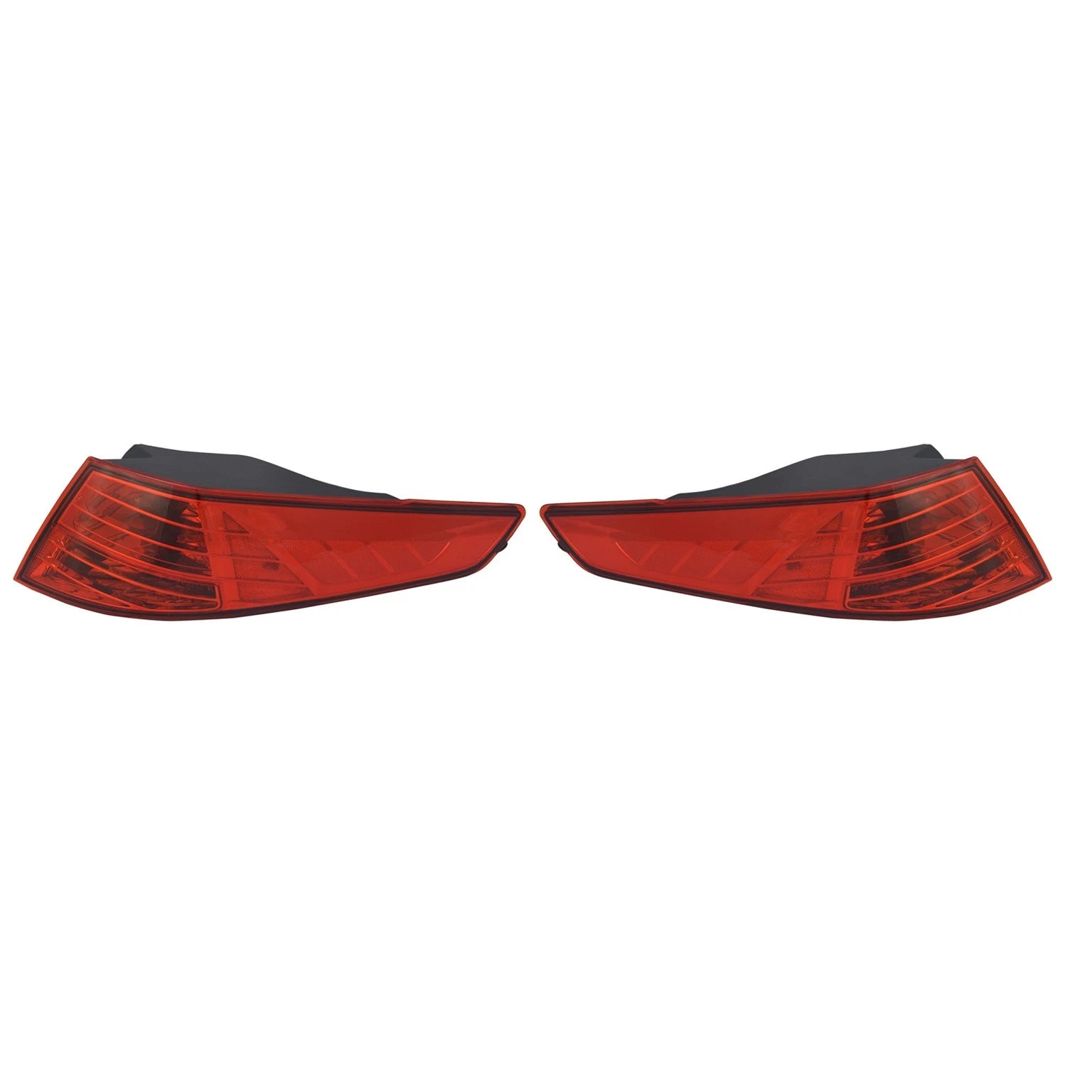 Set of 2 TYC Outer Tail Light Lamp Assemblies for Kia Optima (2011–2013)