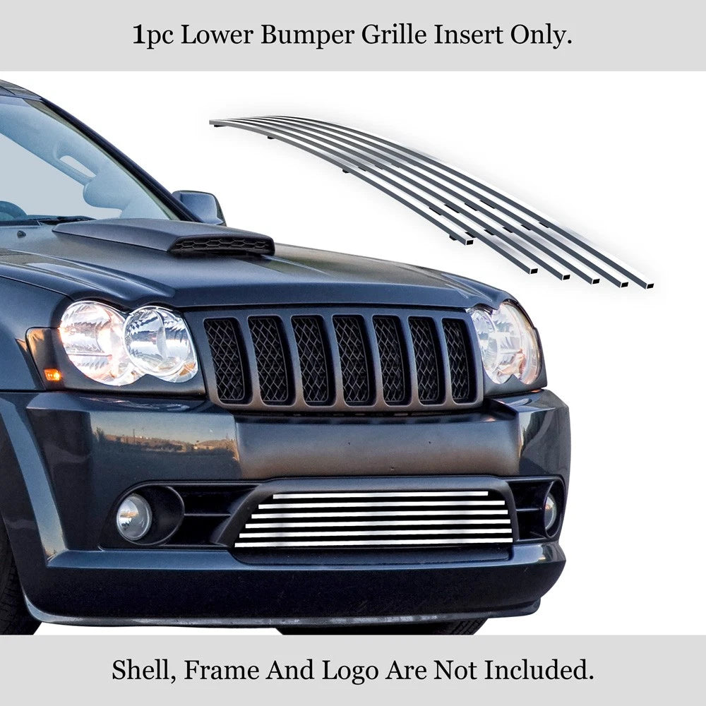 Stainless Chrome Grille Insert for Jeep Grand Cherokee SRT8 (2009-2010)