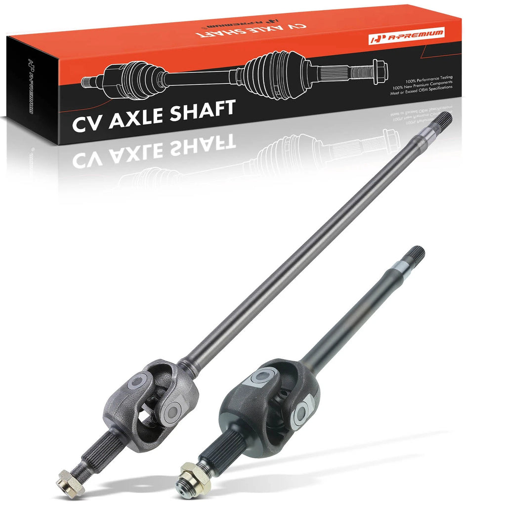 Pair Front CV Axle Shafts for Jeep Wrangler JK (2007–2018)
