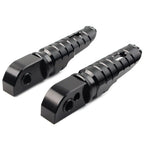 Black Aluminum  Rear Footrests for Street Scrambler 900 T100 T120 (2016-2023)