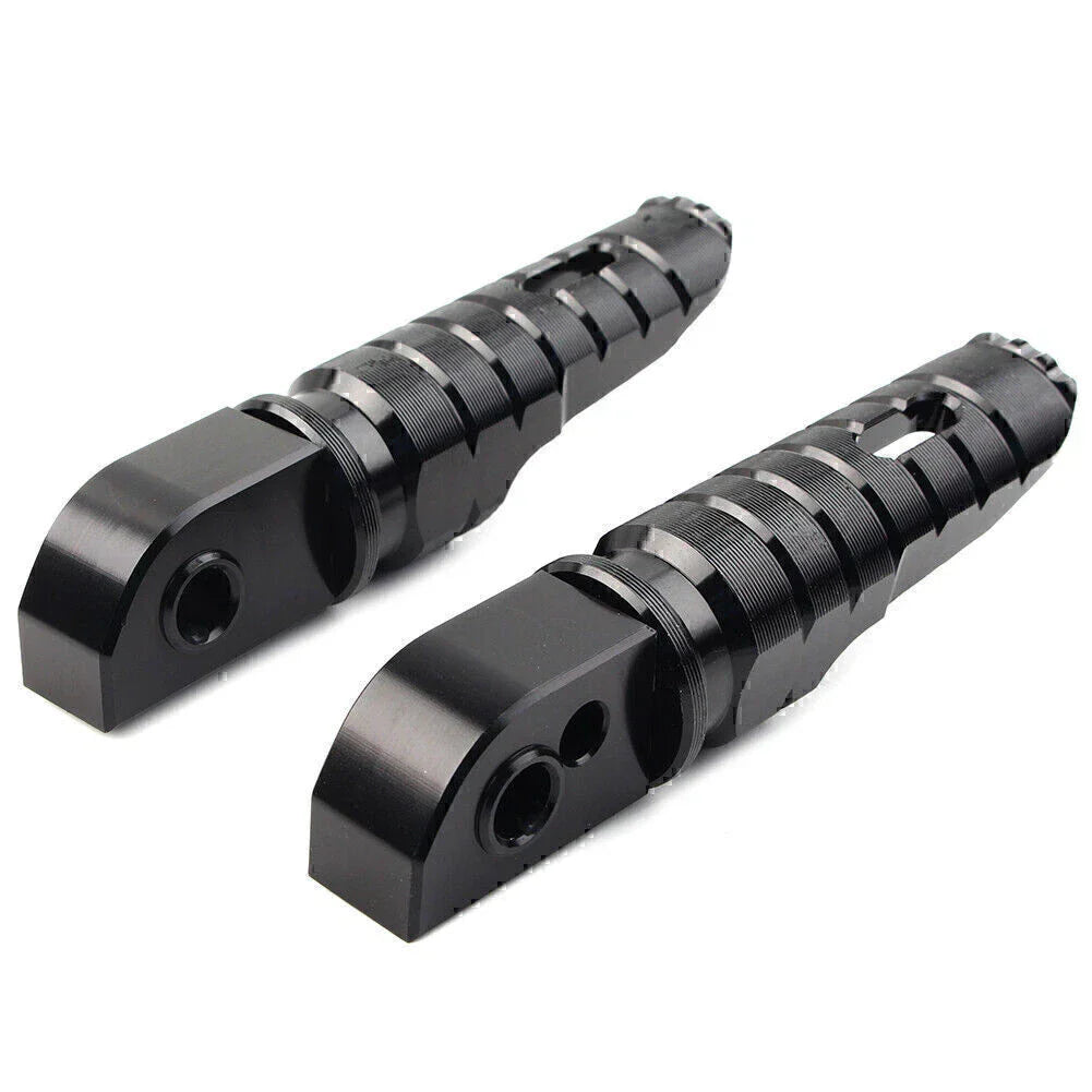 Black Aluminum  Rear Footrests for Street Scrambler 900 T100 T120 (2016-2023)