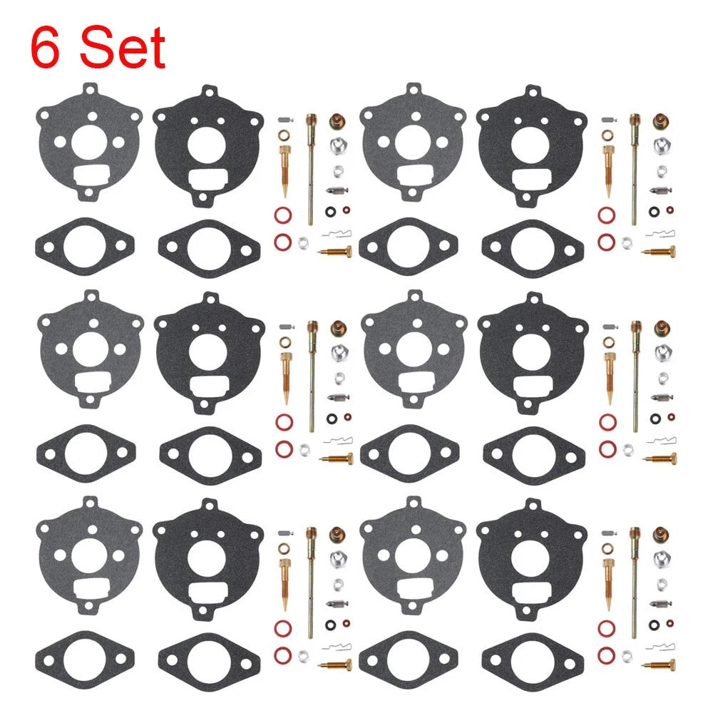 6X Carburetor Repair Rebuild Kit for B&S Models 190401 190402 190403