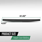 Tailgate Cap Molding for GMC Sierra, Chevy Silverado (2014–2018)