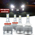 6000K White LED Headlight Bulbs for Lexus RX350 (2007–2015)