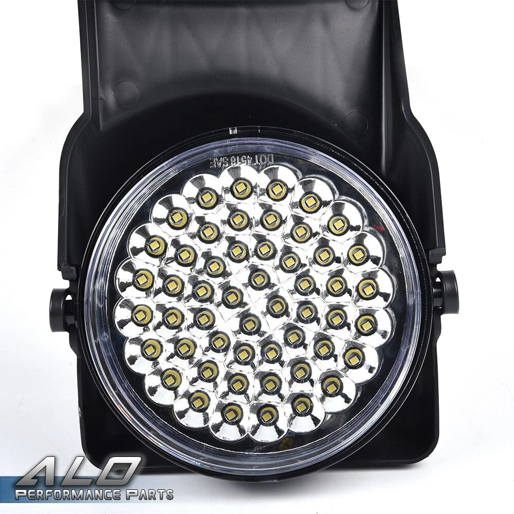 Set of 2 Full LED Fog Lights for GMC Sierra 1500 2500 3500 (2003–2006)