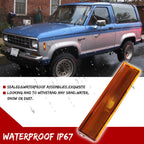 Set of 2 Amber LED Side Marker Lights for Ford Bronco F150 F250 F350