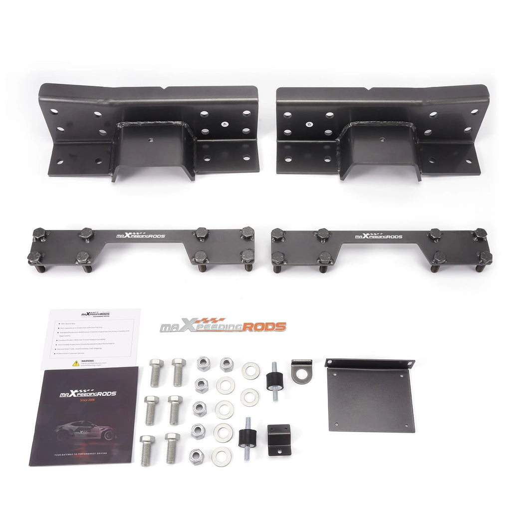 Frame Drop C-Notch for Dodge Ram 1500 (2002–2008) Steel Powder Coated