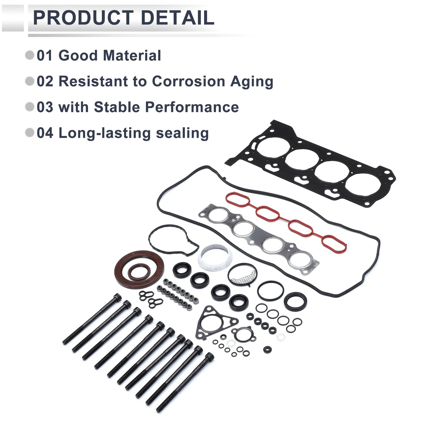 Cylinder Head Gasket Set for Toyota Corolla 1.8L (2009–2016)