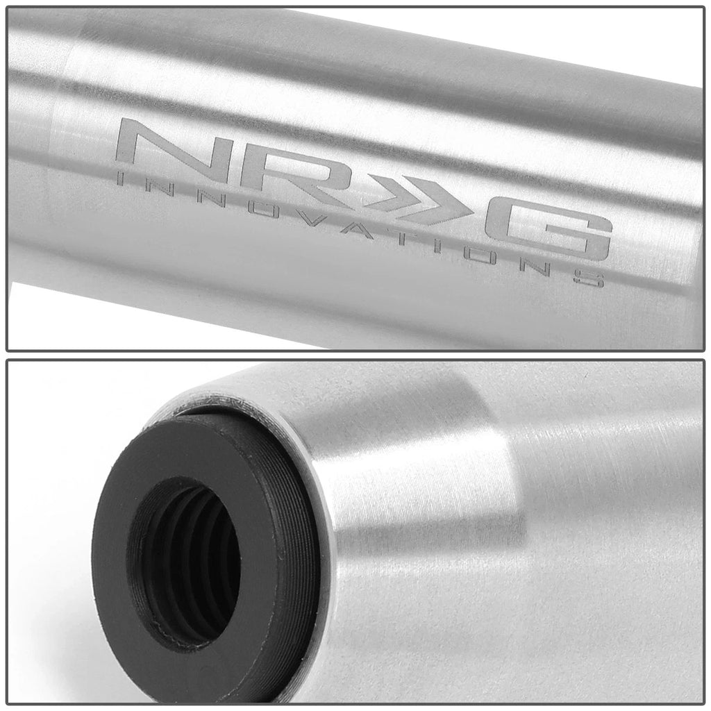 5" Weighted Sport Manual Shift Knob for Universal Fit (SK-480SL) Silver