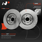 Front Disc Brake Rotors for Buick Enclave (2018–2020) Cadillac XT5 (2017–2023)