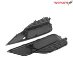 Pair Front Bumper Fog Light Trim Grille for Honda CR-V (2015–2016)