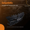 Upper Bumper Grille for Chevrolet Colorado (2021–2022) Chrome 84896828