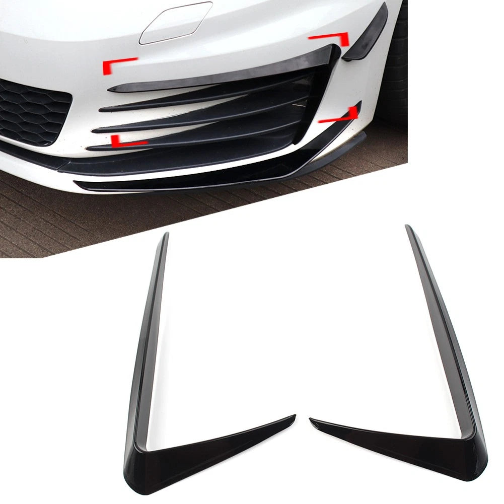 Fog Light Lamp Cover Trim for VW Golf 7 (2013–2016) Glossy Black