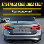 Rear Left Bumper Mount Support Bracket for Infiniti Q50 (2014–2023) EPY
