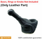 Manual Shift Boot Cover for VW Jetta Vento MK4 (1999–2004) Black Vinyl Leather