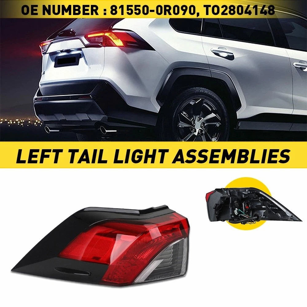 Left Rear Tail Light Lamp for Toyota RAV4 (2019–2023)