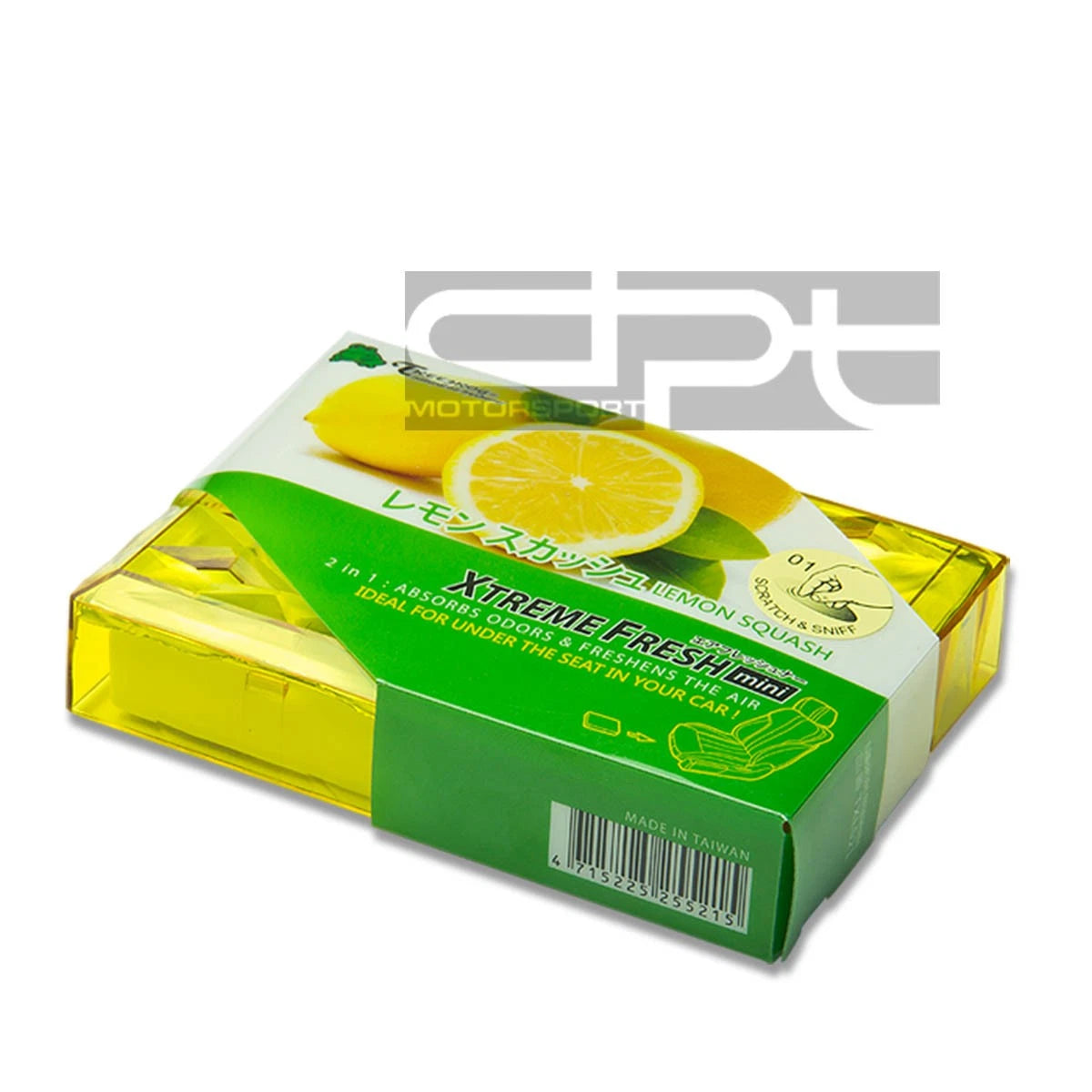 Treefrog Xtreme Fresh Lemon Squash Scent Air Freshener for Car (2.8oz)