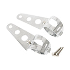 Chrome Headlight Bracket for Universal Fit (43-50mm) T9