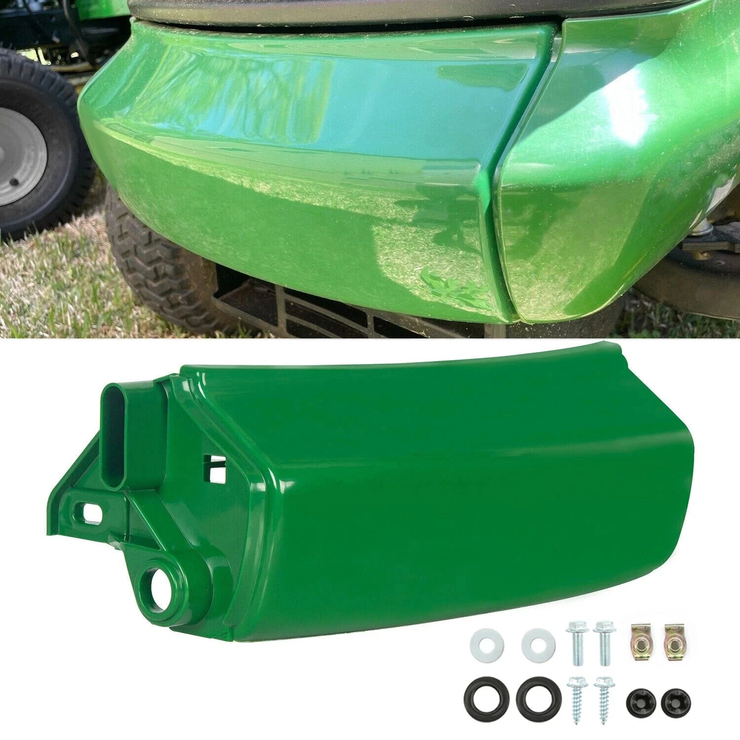 Upper Hood and Bumper for John Deere LT133 LT155 LT166 LT150 LT160 LT170 LT180 LT190