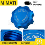 CNC Fuel Gas Cap for Polaris RZR Ranger 800 900 1000 (2008–2021) Blue