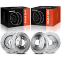 Drilled Slotted Brake Rotors for Ford F-150 (2000–2003) 4WD
