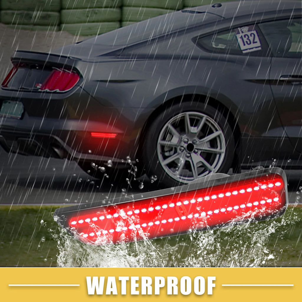 Pair Rear LED Side Marker Light for Ford (2004–2008) 4R3Z-15A201-BA