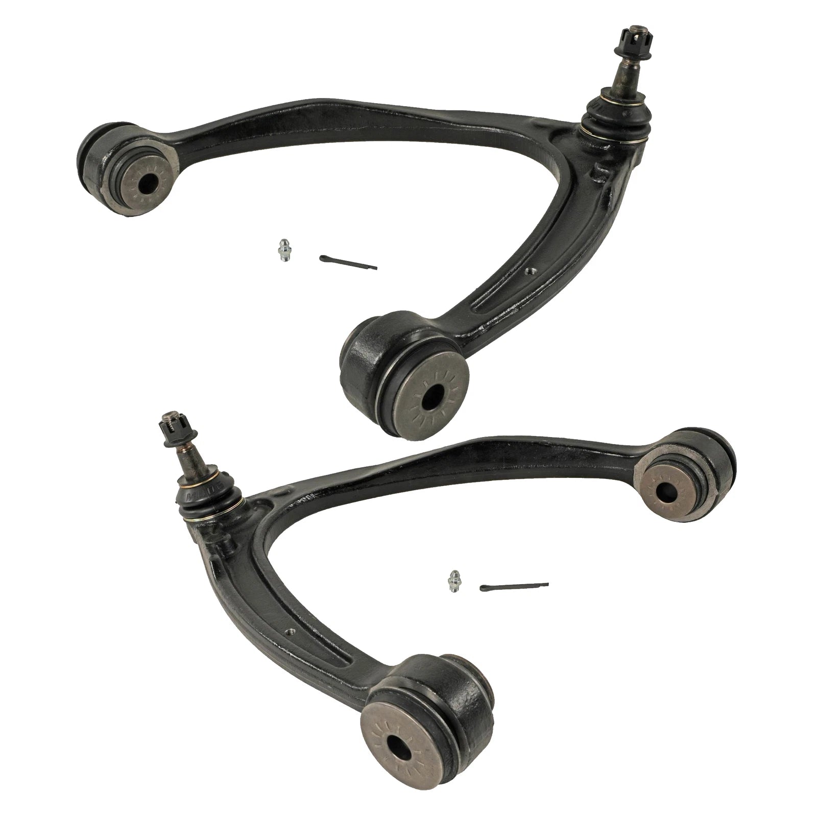 Set of 2 Moog Front Upper Suspension Control Arms for Cadillac Chevrolet GMC