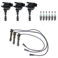 Set of 3 Ignition Coils & 6 Iridium TT Spark Plugs for XG300