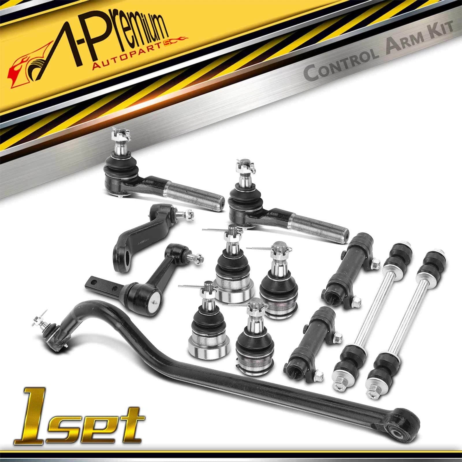 Set of 2 Front Sway Bar Link for Dodge Ram 2500 (1994–1996) RWD
