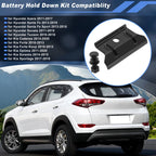 Battery Hold Down Tie Bracket Clamp for Hyundai Sonata, Kia Optima, Sorento (2011–2019)