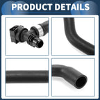Radiator Hose for BMW 740i 740iL (1998 - 2001) Rubber