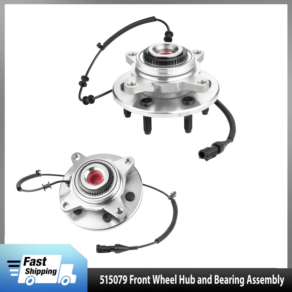 2x 4WD Front Wheel Hub Bearings for Ford F-150 Mark LT (2004–2008)