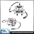 2x 4WD Front Wheel Hub Bearings for Ford F-150 Mark LT (2004–2008)