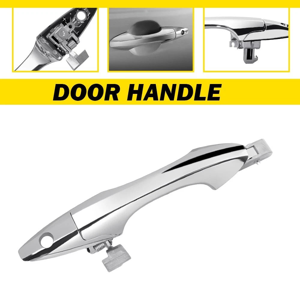 Chrome Exterior Door Handle for Acura MDX (2007–2013) Front Left EV