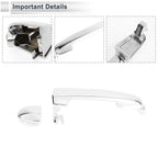 Front Left & Right Car Exterior Door Handles for Hyundai Elantra (2007-2012)
