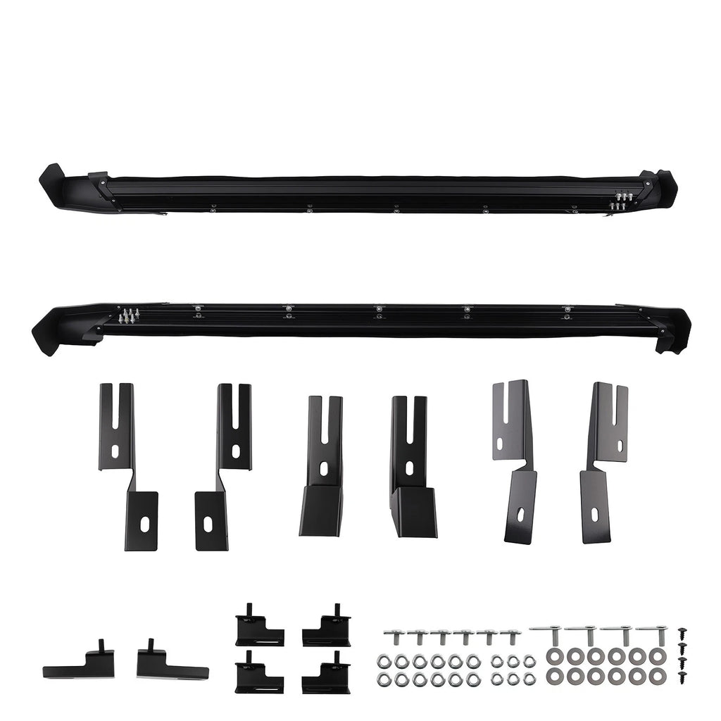 Nerf Bar Running Board for Ford Explorer 2013-2018 Black Silver 350LBS