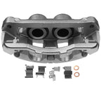 2X Front Brake Caliper with Bracket for Ford F-250 Super Duty (2013–2022)