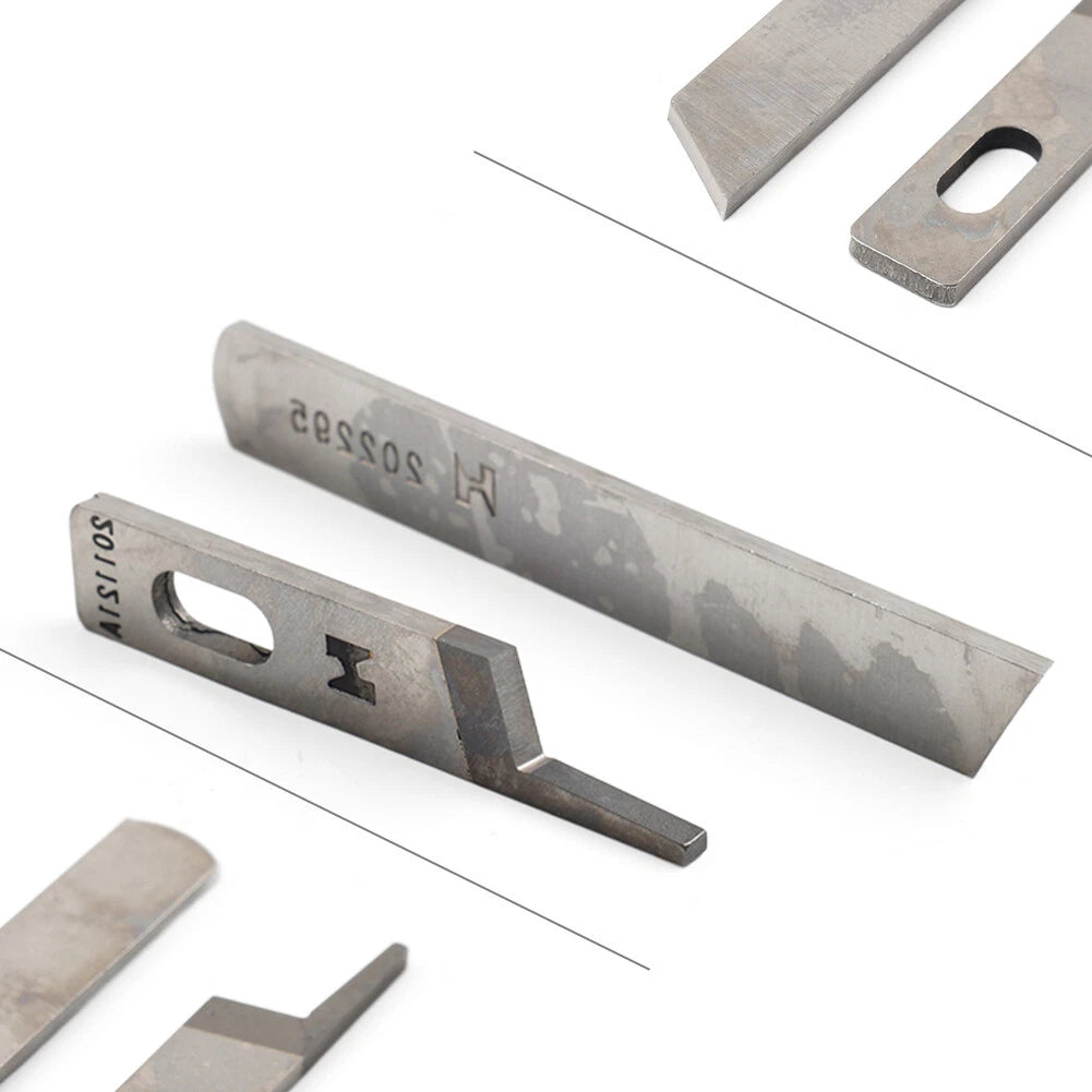 Set of 2 Upper & Lower Knives for Juki MO-6800 & Pegasus Overlock