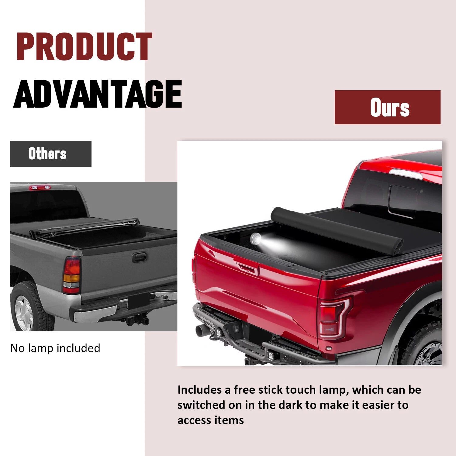 Soft Roll Up Tonneau Cover for Ford F-150 (1997–2004)