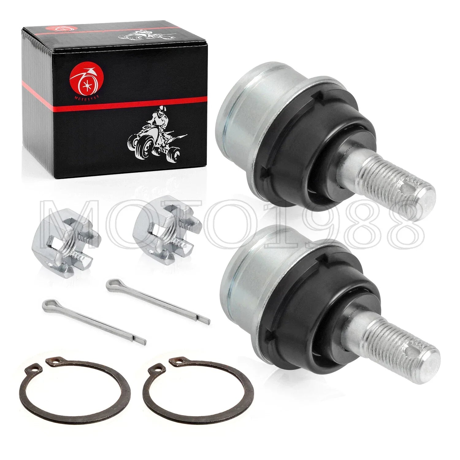 4pcs Front/Upper Ball Joints for Yamaha Big Bear 400/Kodiak 450 (1999–2009)
